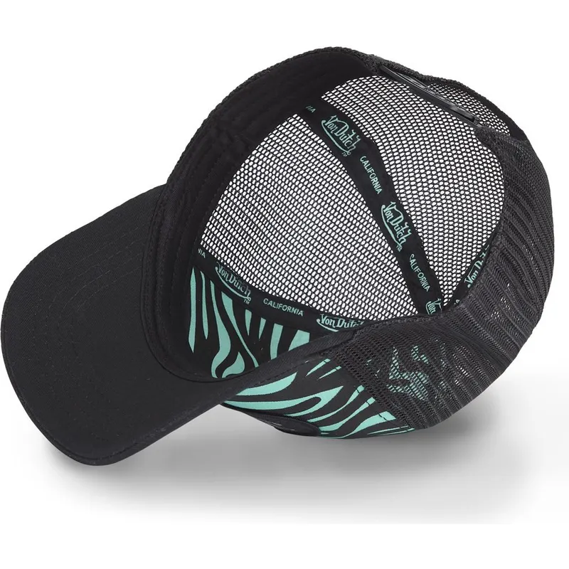 lippikset-kaareva-rekka-musta-snapback-zebr-t-von-dutch