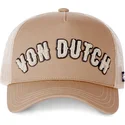 lippikset-kaareva-rekka-beige-snapback-buckl-be-von-dutch