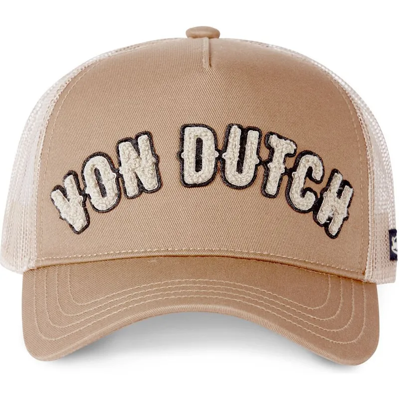 lippikset-kaareva-rekka-beige-snapback-buckl-be-von-dutch