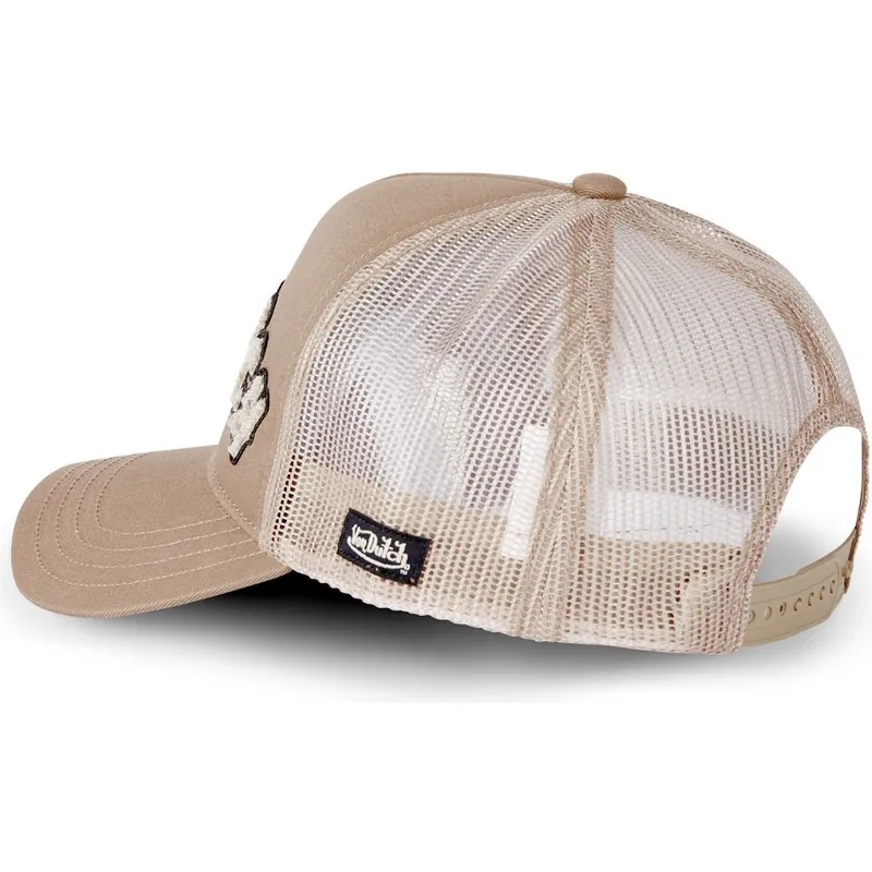 lippikset-kaareva-rekka-beige-snapback-buckl-be-von-dutch