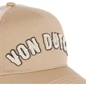 lippikset-kaareva-rekka-ruskea-snapback-buckl-m-von-dutch