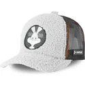 lippikset-kaareva-rekka-harmaa-snapback-vaiski-vull-looney-tunes-capslab