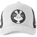 lippikset-kaareva-rekka-harmaa-snapback-vaiski-vull-looney-tunes-capslab