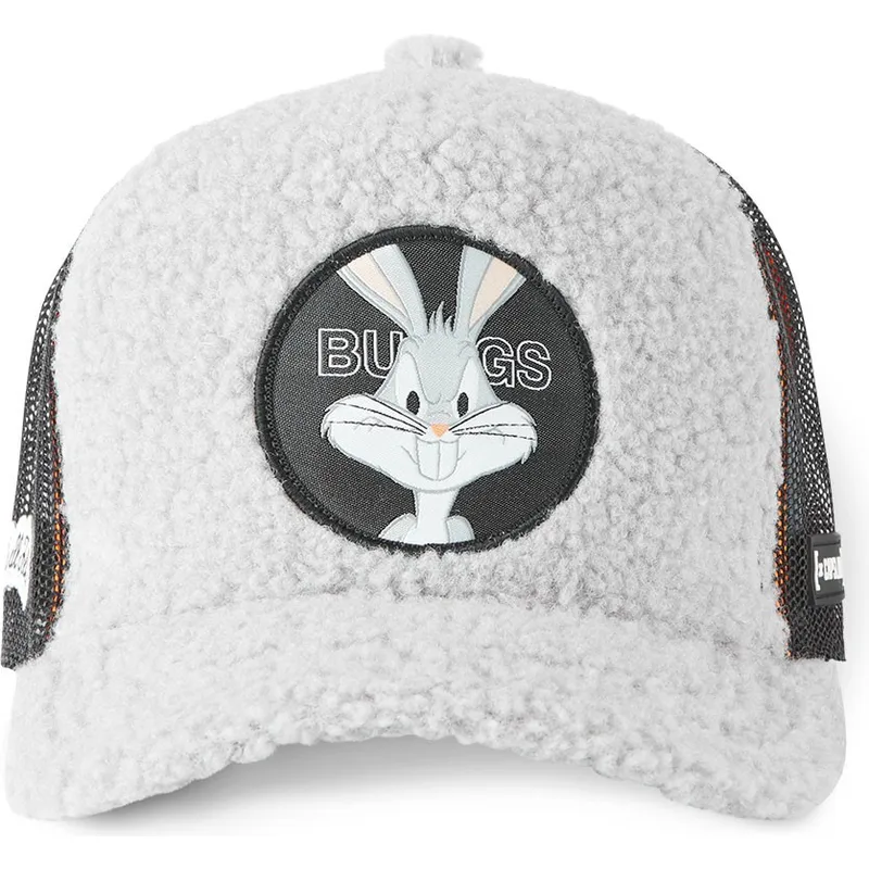 lippikset-kaareva-rekka-harmaa-snapback-vaiski-vull-looney-tunes-capslab
