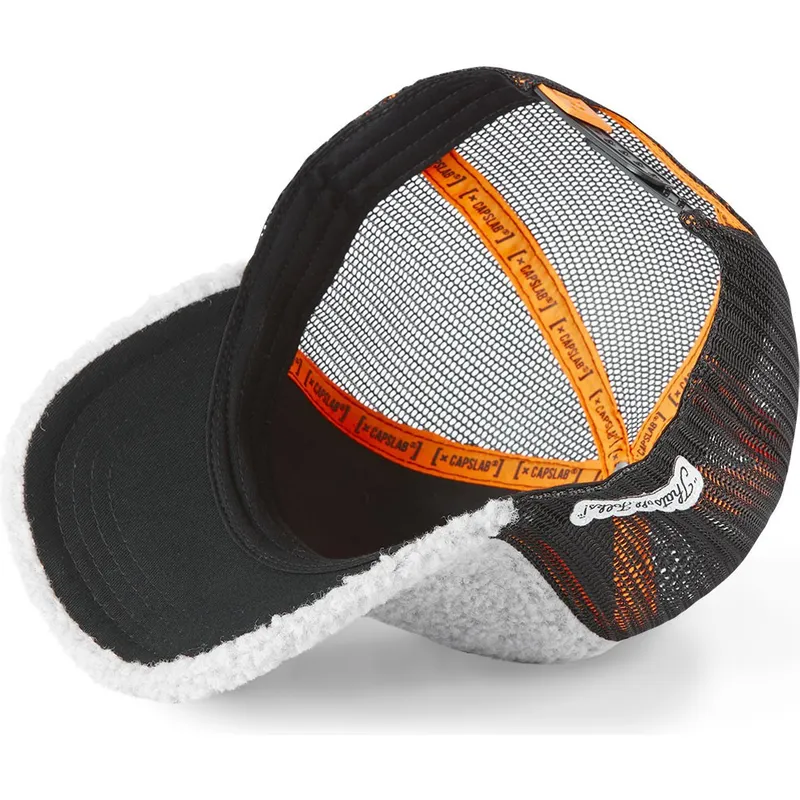 lippikset-kaareva-rekka-harmaa-snapback-vaiski-vull-looney-tunes-capslab