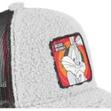 lippikset-kaareva-rekka-harmaa-snapback-vaiski-vull-looney-tunes-capslab