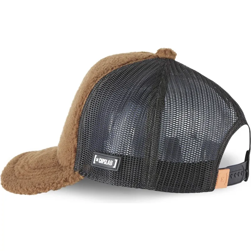 lippikset-kaareva-rekka-ruskea-snapback-kojootti-looney-tunes-capslab lippikset-kaareva-rekka-ruskea-snapback-kojootti-looney-tunes-capslab