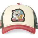 cap-kaareva-beige-snapback-tom-and-jerry-looney-tunes-capslab