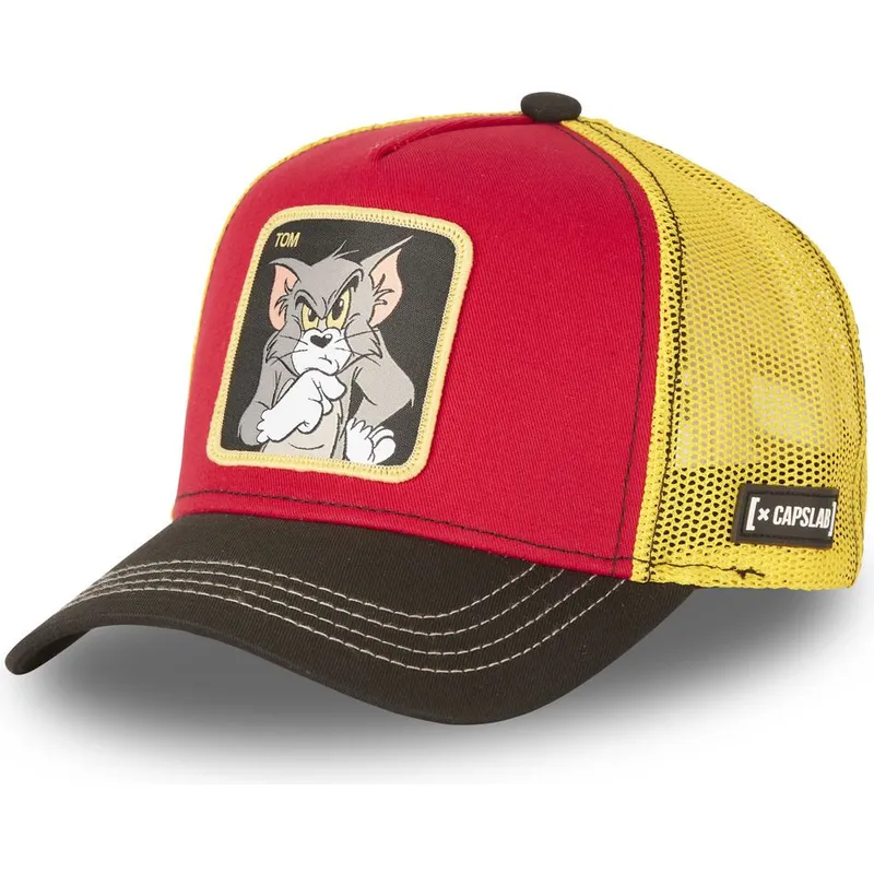 lippikset-kaareva-rekka-punainen-snapback-to4-tom-looney-tunes-capslab