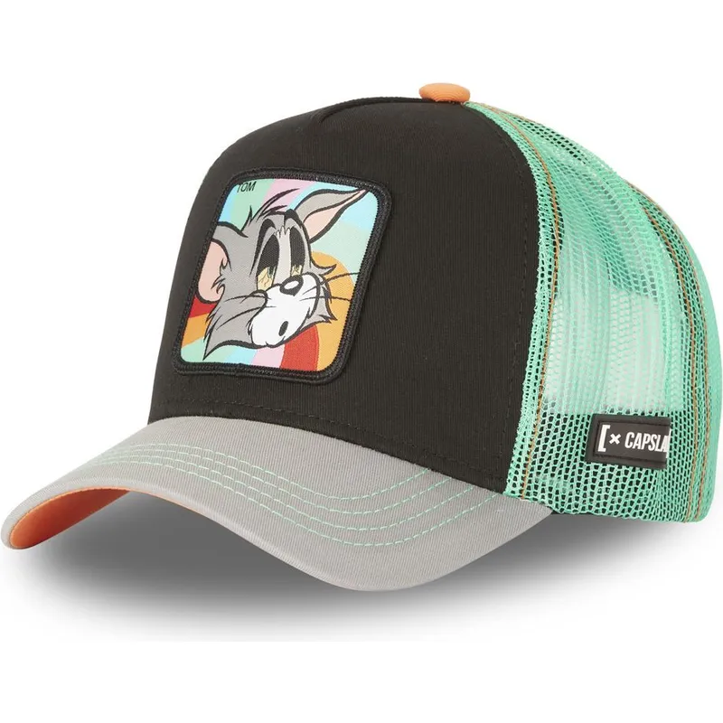 cap-kaareva-black-snapback-tom-looney-tunes-capslab cap-kaareva-black-snapback-tom-looney-tunes-capslab