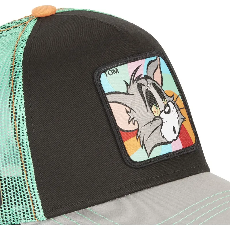 cap-kaareva-black-snapback-tom-looney-tunes-capslab cap-kaareva-black-snapback-tom-looney-tunes-capslab