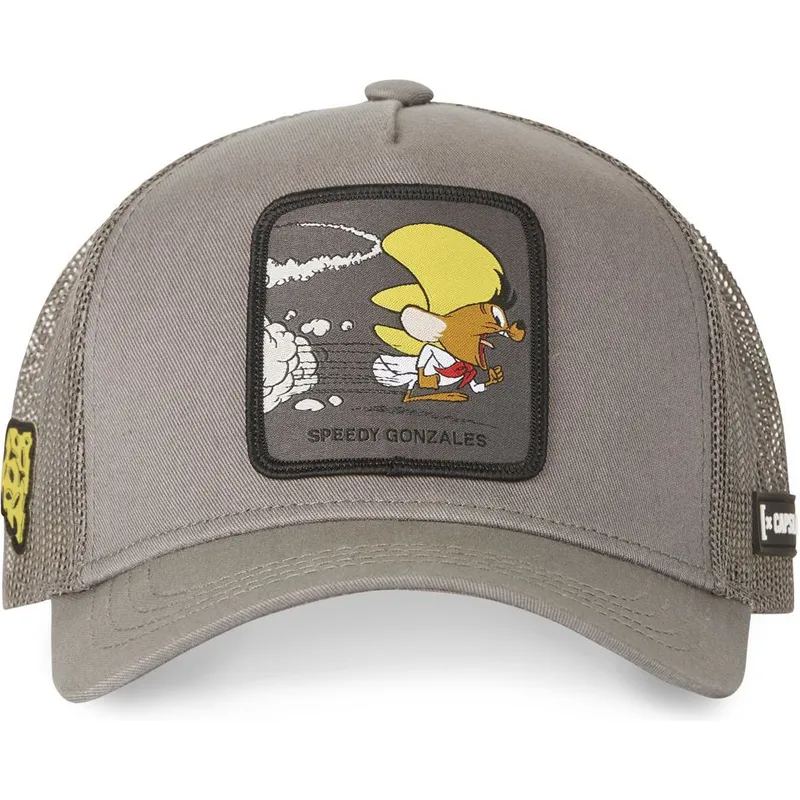 lippikset-kaareva-rekka-harmaa-snapback-spe4-vauhti-vinttiainen-looney-tunes-capslab