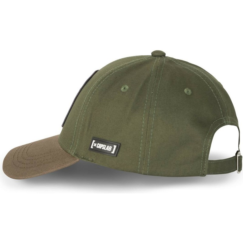 capslab-curved-brim-rick-sanchez-casb-ri1-rick-and-morty-green-and-brown-adjustable-cap