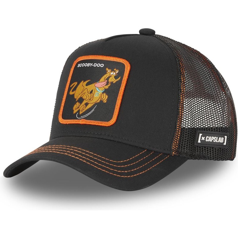 capslab-scooby-doo-stu2-black-trucker-hat