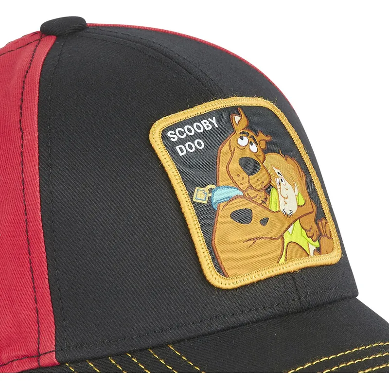 lippikset-kaareva-musta-snapback-rogers-sd10-scooby-doo-ja-shaggy-scooby-doo-capslab lippikset-kaareva-musta-snapback-rogers-sd10-scooby-doo-ja-shaggy-scooby-doo-capslab