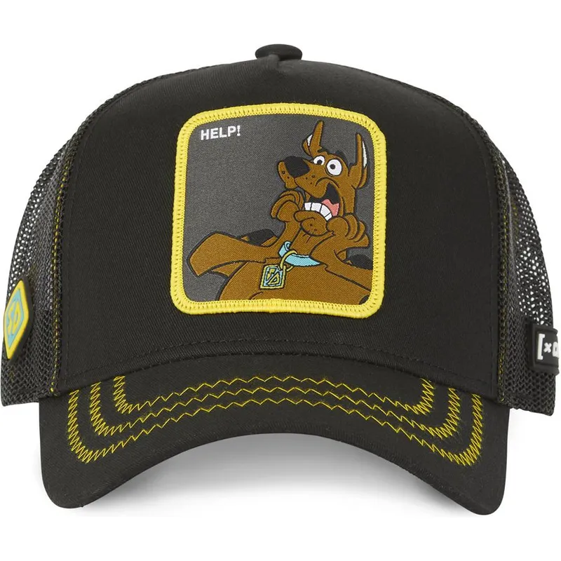 lippikset-kaareva-rekka-musta-snapback-help-rel2-scooby-doo-capslab