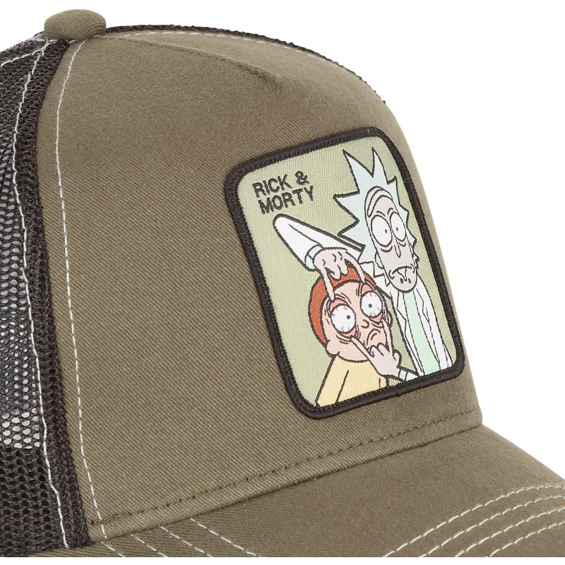 lippikset-kaareva-rekka-ruskea-snapback-rem-loo2-rick-ja-morty-capslab lippikset-kaareva-rekka-ruskea-snapback-rem-loo2-rick-ja-morty-capslab