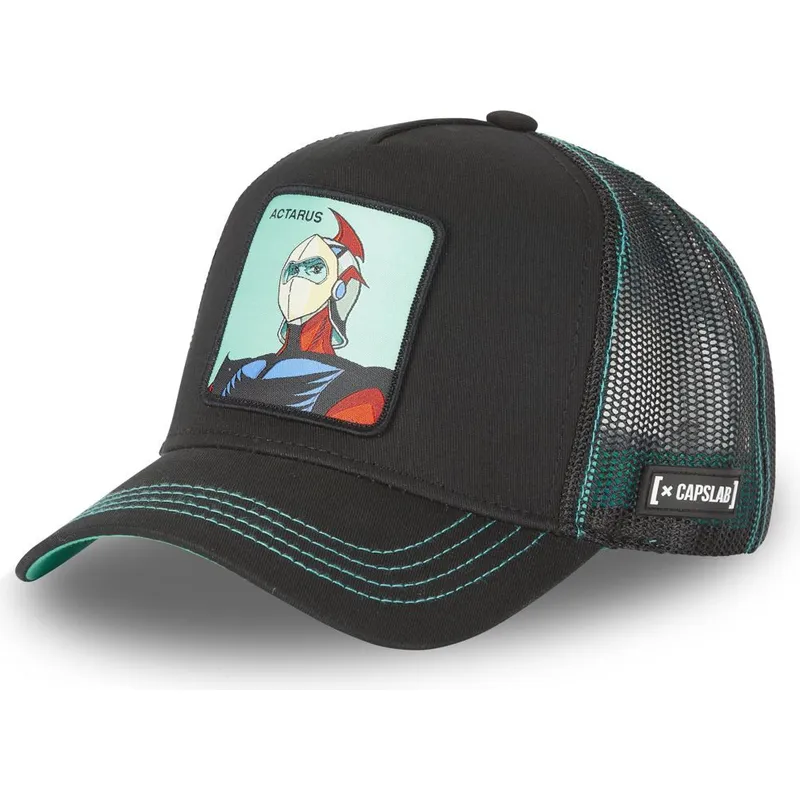 lippikset-kaareva-rekka-musta-snapback-cas-act1-daisuke-duke-fleed-robot-grendizer-capslab lippikset-kaareva-rekka-musta-snapback-cas-act1-daisuke-duke-fleed-robot-grendizer-capslab