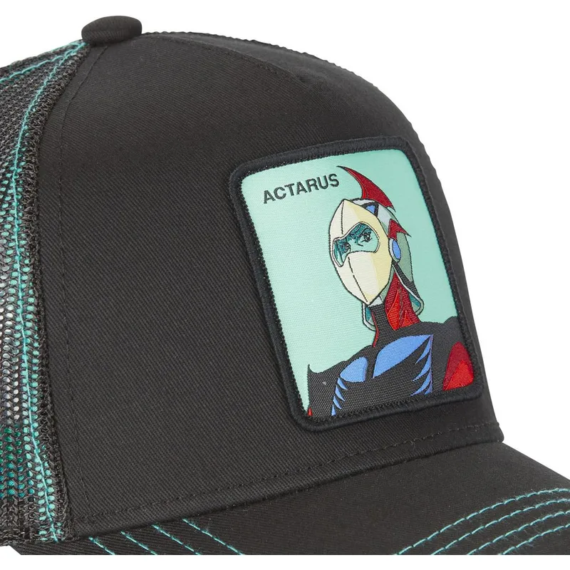 lippikset-kaareva-rekka-musta-snapback-cas-act1-daisuke-duke-fleed-robot-grendizer-capslab lippikset-kaareva-rekka-musta-snapback-cas-act1-daisuke-duke-fleed-robot-grendizer-capslab