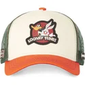 cap-kaareva-beige-snapback-bugs-bunny-and-daffy-duck-looney-tunes-capslab