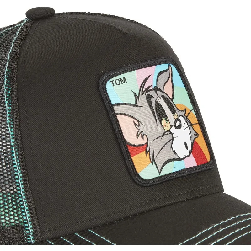 lippikset-kaareva-rekka-musta-snapback-to5-tom-looney-tunes-capslab