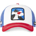 lippikset-kaareva-rekka-valkoinen-snapback-sy2-silvesteri-looney-tunes-capslab