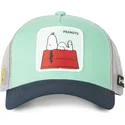 lippikset-kaareva-rekka-vihrea-snapback-pe2-snoopy-tenavat-capslab