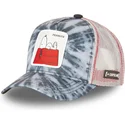 cap-kaareva-navy-blue-snapback-snoopy-peanuts-capslab