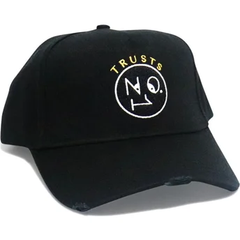 Cap kaareva black adjustable strap The No.1 Face