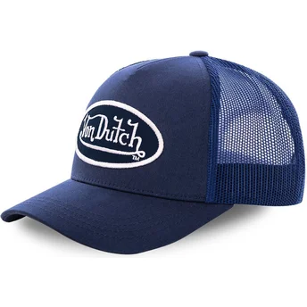 Lippikset kaareva rekka sininen snapback COLBLU Von Dutch