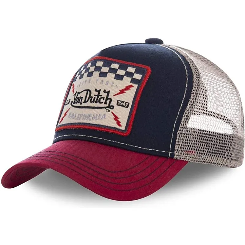 lippikset-kaareva-rekka-laivastonsininen-snapback-von-dutch
