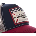 lippikset-kaareva-rekka-laivastonsininen-snapback-von-dutch