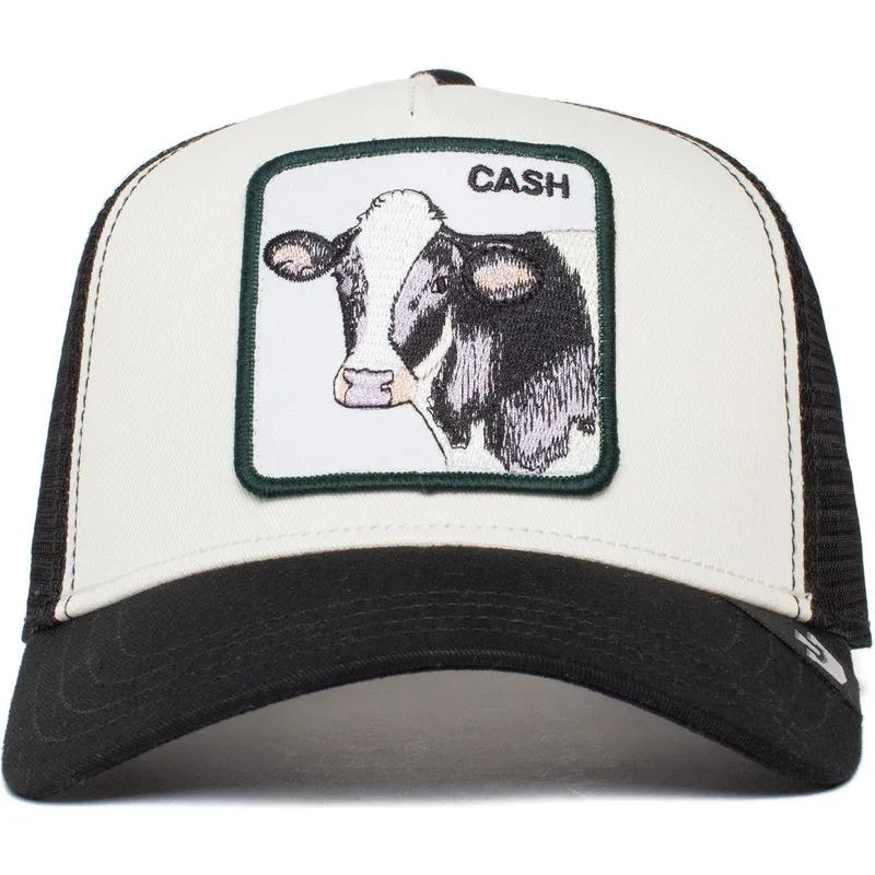 lippikset-kaareva-rekka-valkoinen-snapback-cash-cow-the-farm-goorin-bros lippikset-kaareva-rekka-valkoinen-snapback-cash-cow-the-farm-goorin-bros