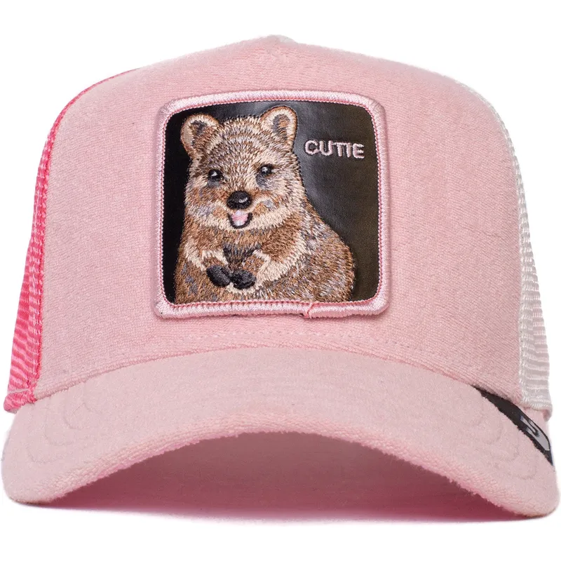 lippikset-kaareva-rekka-vaaleanpunainen-snapback-cutie-smile-more-the-farm-goorin-bros lippikset-kaareva-rekka-vaaleanpunainen-snapback-cutie-smile-more-the-farm-goorin-bros