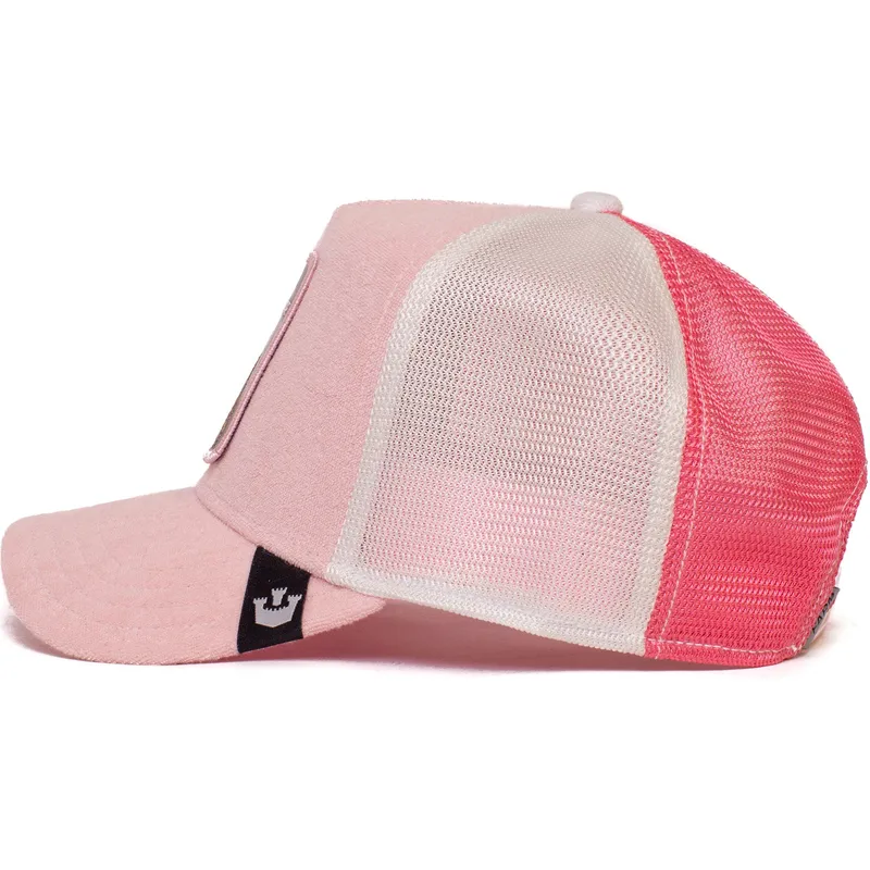 lippikset-kaareva-rekka-vaaleanpunainen-snapback-cutie-smile-more-the-farm-goorin-bros lippikset-kaareva-rekka-vaaleanpunainen-snapback-cutie-smile-more-the-farm-goorin-bros