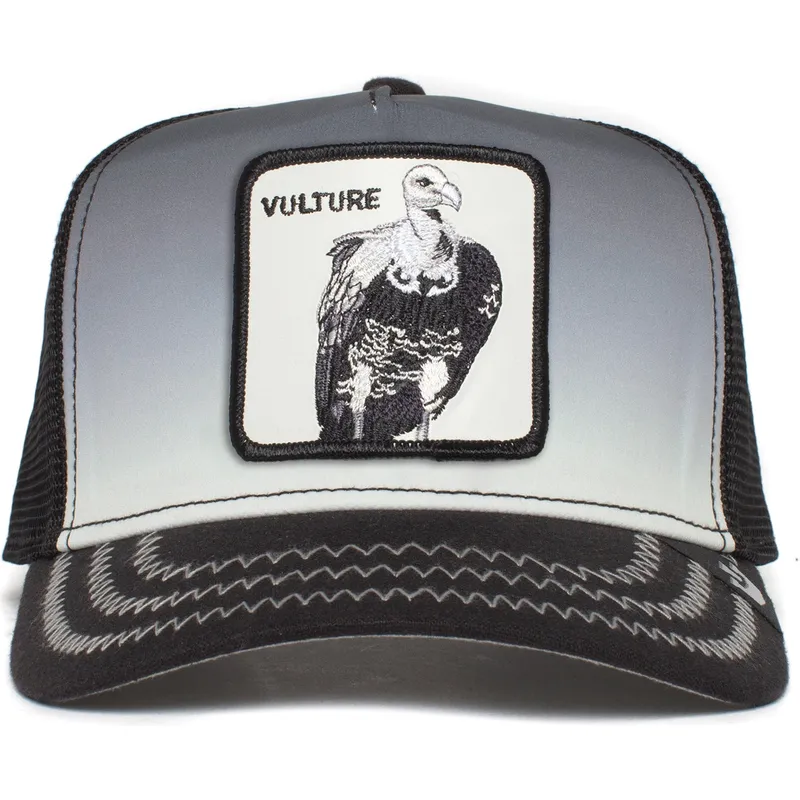 lippikset-kaareva-rekka-musta-snapback-vulture-back-off-buzzard-the-farm-goorin-bros