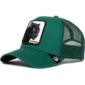 lippikset-kaareva-rekka-vihrea-snapback-the-panther-the-farm-goorin-bros