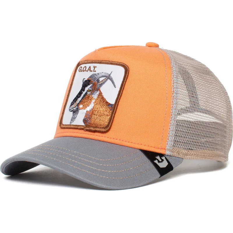 lippikset-kaareva-rekka-oranssi-snapback-the-goat-the-farm-goorin-bros
