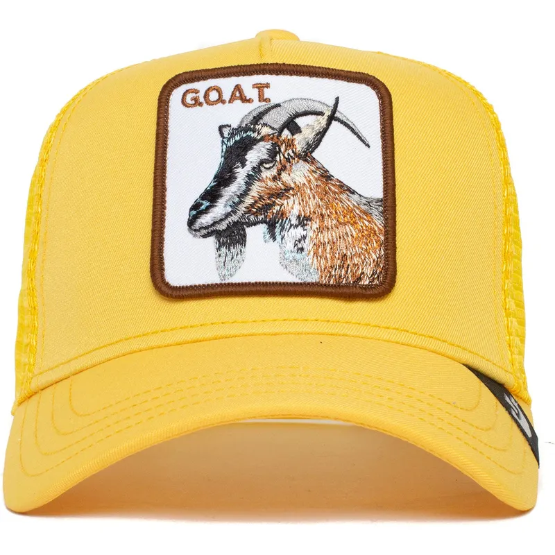 lippikset-kaareva-rekka-keltainen-snapback-the-goat-the-farm-goorin-bros