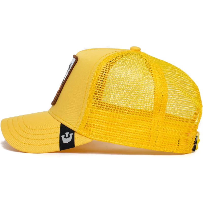 cap-kaareva-yellow-snapback-the-farm-de-goorin-bros cap-kaareva-yellow-snapback-the-farm-de-goorin-bros