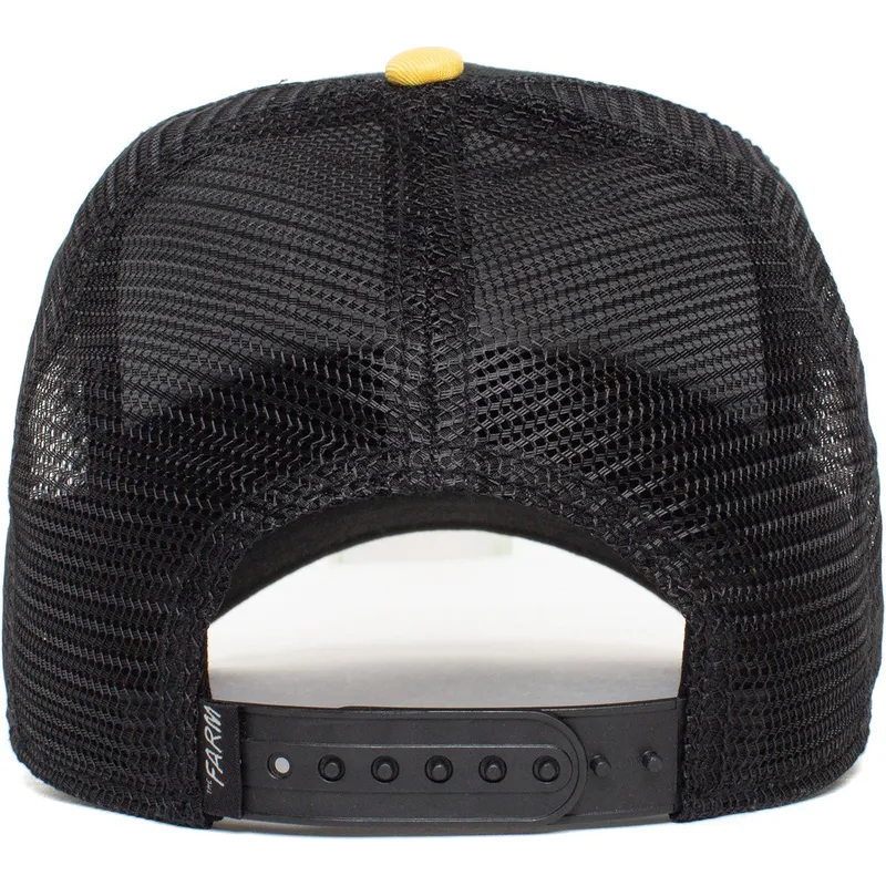 lippikset-kaareva-rekka-musta-snapback-the-king-lion-the-farm-goorin-bros