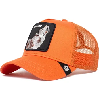 lippikset-kaareva-rekka-oranssi-snapback-the-lone-wolf-the-farm-goorin-bros