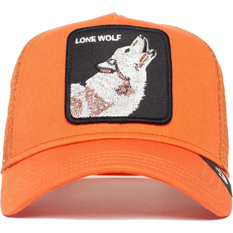 lippikset-kaareva-rekka-oranssi-snapback-the-lone-wolf-the-farm-goorin-bros
