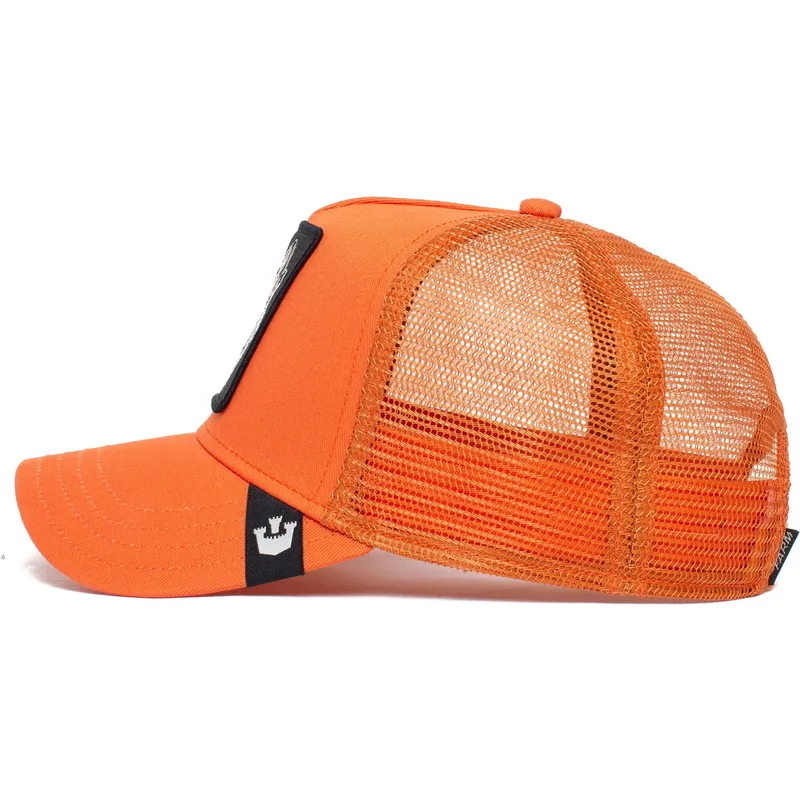 lippikset-kaareva-rekka-oranssi-snapback-the-lone-wolf-the-farm-goorin-bros