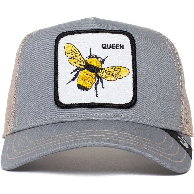 lippikset-kaareva-rekka-harmaa-snapback-the-queen-bee-the-farm-goorin-bros