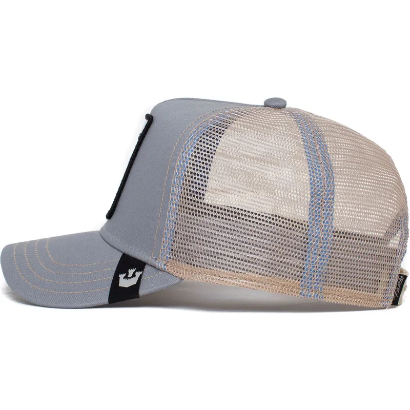 lippikset-kaareva-rekka-harmaa-snapback-the-queen-bee-the-farm-goorin-bros