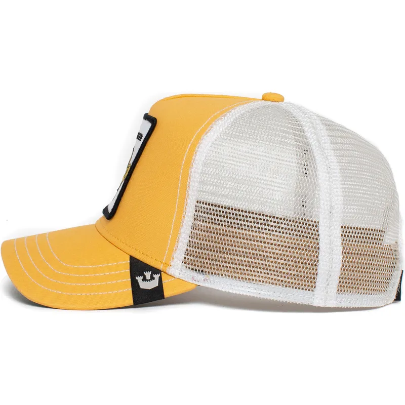 lippikset-kaareva-rekka-keltainen-snapback-the-queen-bee-the-farm-goorin-bros