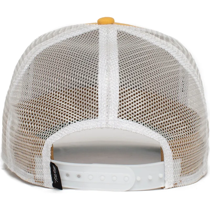 lippikset-kaareva-rekka-keltainen-snapback-the-queen-bee-the-farm-goorin-bros