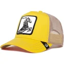 lippikset-kaareva-rekka-keltainen-snapback-the-stallion-the-farm-goorin-bros