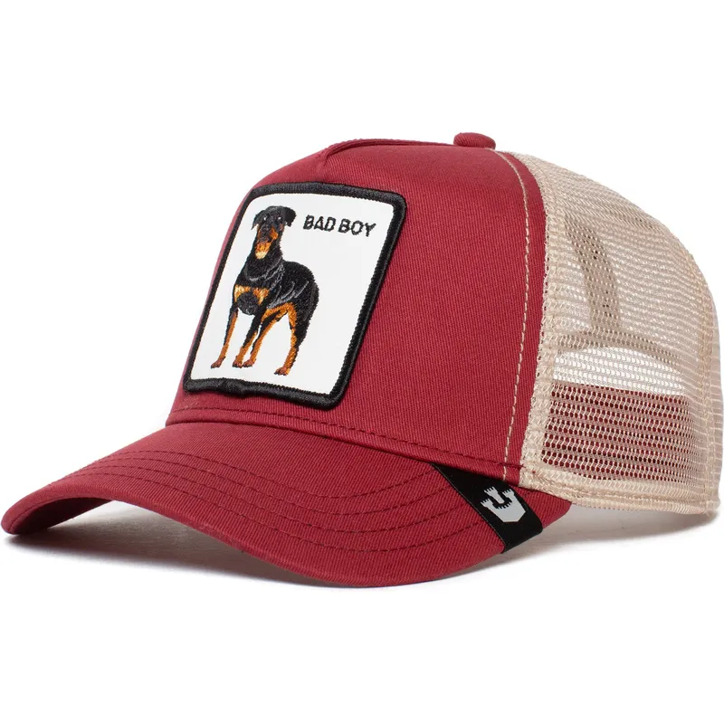 lippikset-kaareva-rekka-punainen-snapback-the-baddest-boy-the-farm-goorin-bros lippikset-kaareva-rekka-punainen-snapback-the-baddest-boy-the-farm-goorin-bros
